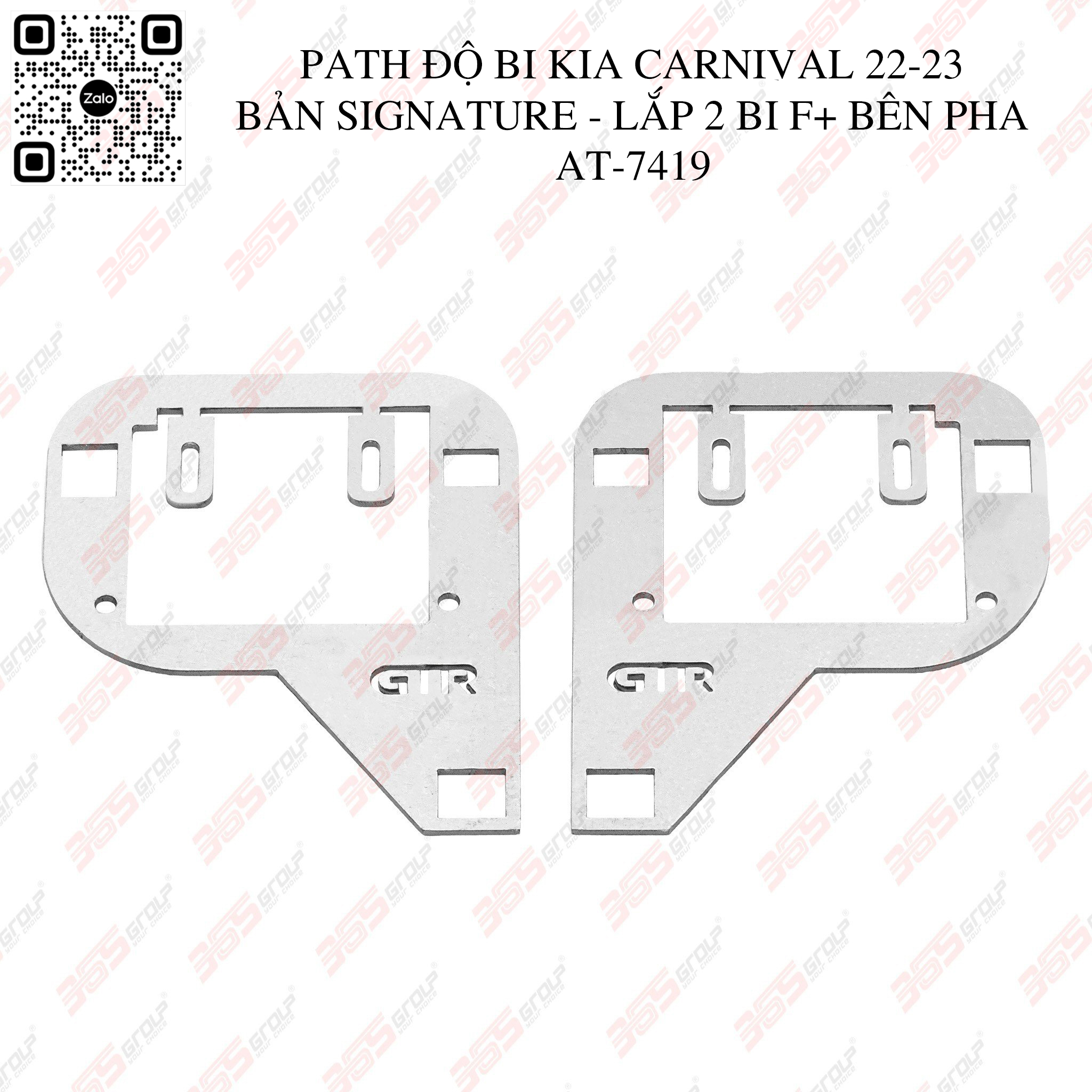 AT-7419 - PATH ĐỘ BI KIA CARNIVAL 22-23 BẢN SIGNATURE - LẮP 2 BI F+ BÊN PHA